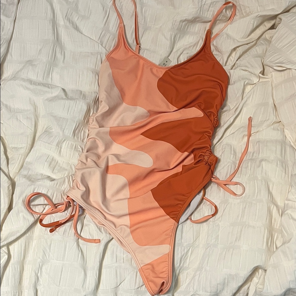 One Peice Swimsuit with Adjustable Straps